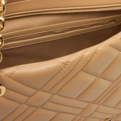 Shopping Bag Trapuntata LOVE MOSCHINO linea Quilted Beige