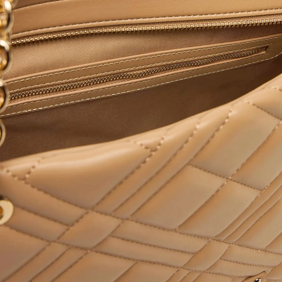Shopping Bag Trapuntata LOVE MOSCHINO linea Quilted Beige