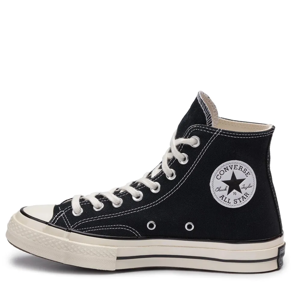Sneakers Alte CONVERSE Chuck 70 Hi Vintage in Canvas Nera
