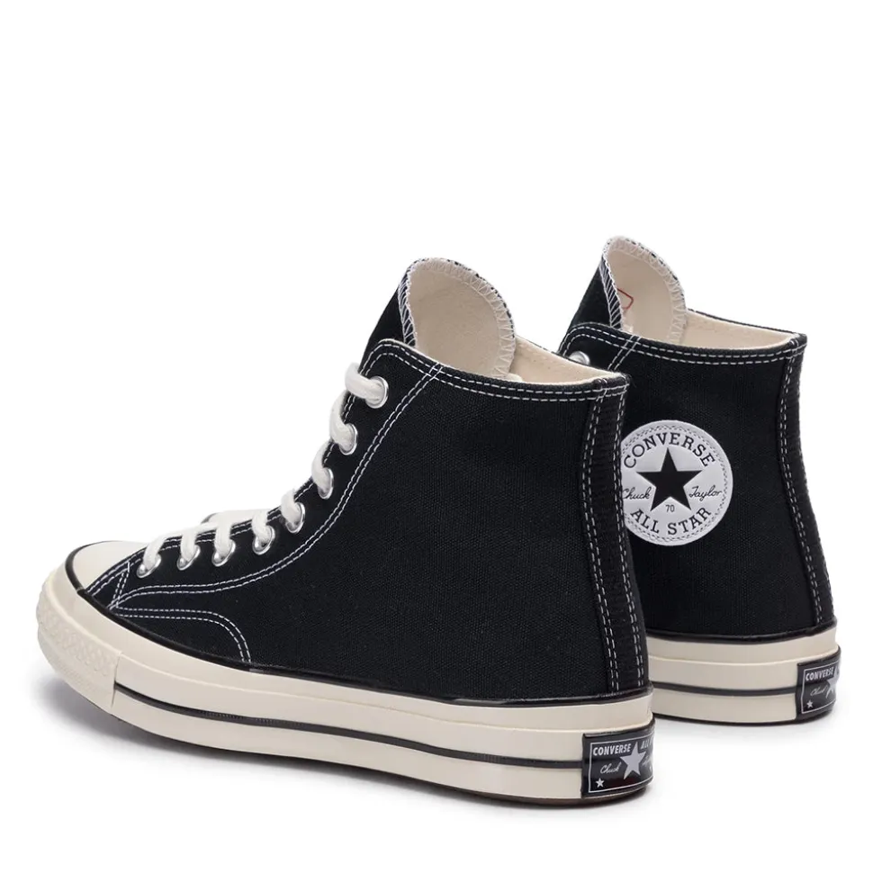 Sneakers Alte CONVERSE Chuck 70 Hi Vintage in Canvas Nera