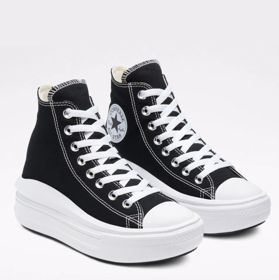 Sneakers Alte CONVERSE Chuck Taylor All Star Move in Canvas Nera