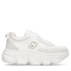 Sneakers Chuncky Donna LIU JO Steffy 01 in Pelle Bianca