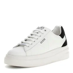 Sneakers Donna GUESS in Pelle Colore White - Black Linea Elbina