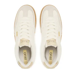 Sneakers Donna LIU JO Connor 01 in Pelle e Suede Milk