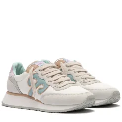 Sneakers Donna WUSHU RUYI Master 655 in Nylon e Suede Cloud Dancer Temple Gray e Fairview Early Hours