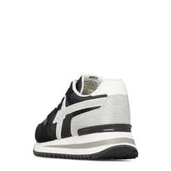 Sneakers Donna W6YZ Yak-W. in Tessuto Tecnico e Suede colore Black Black Silver