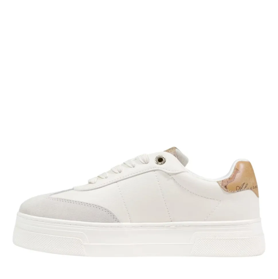 Sneakers Platform 1A Classe Alviero Martini in Econappa Bianco Sporco 2409