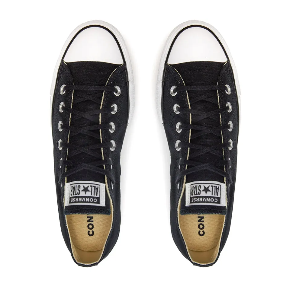 Sneakers Platform CONVERSE Chuck Taylor All Star in Canvas Nera