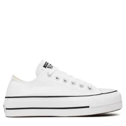 Sneakers Platform CONVERSE Chuck Taylor All Star in Canvas Bianca