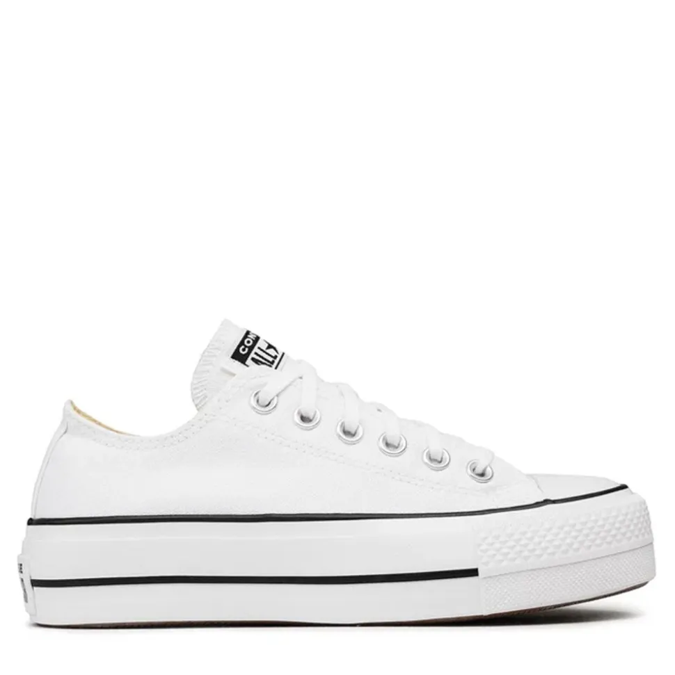 Sneakers Platform CONVERSE Chuck Taylor All Star in Canvas Bianca