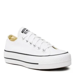 Sneakers Platform CONVERSE Chuck Taylor All Star in Canvas Bianca