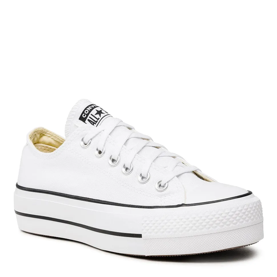 Sneakers Platform CONVERSE Chuck Taylor All Star in Canvas Bianca
