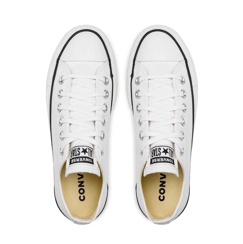 Sneakers Platform CONVERSE Chuck Taylor All Star in Canvas Bianca