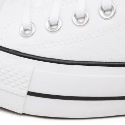 Sneakers Platform CONVERSE Chuck Taylor All Star in Canvas Bianca