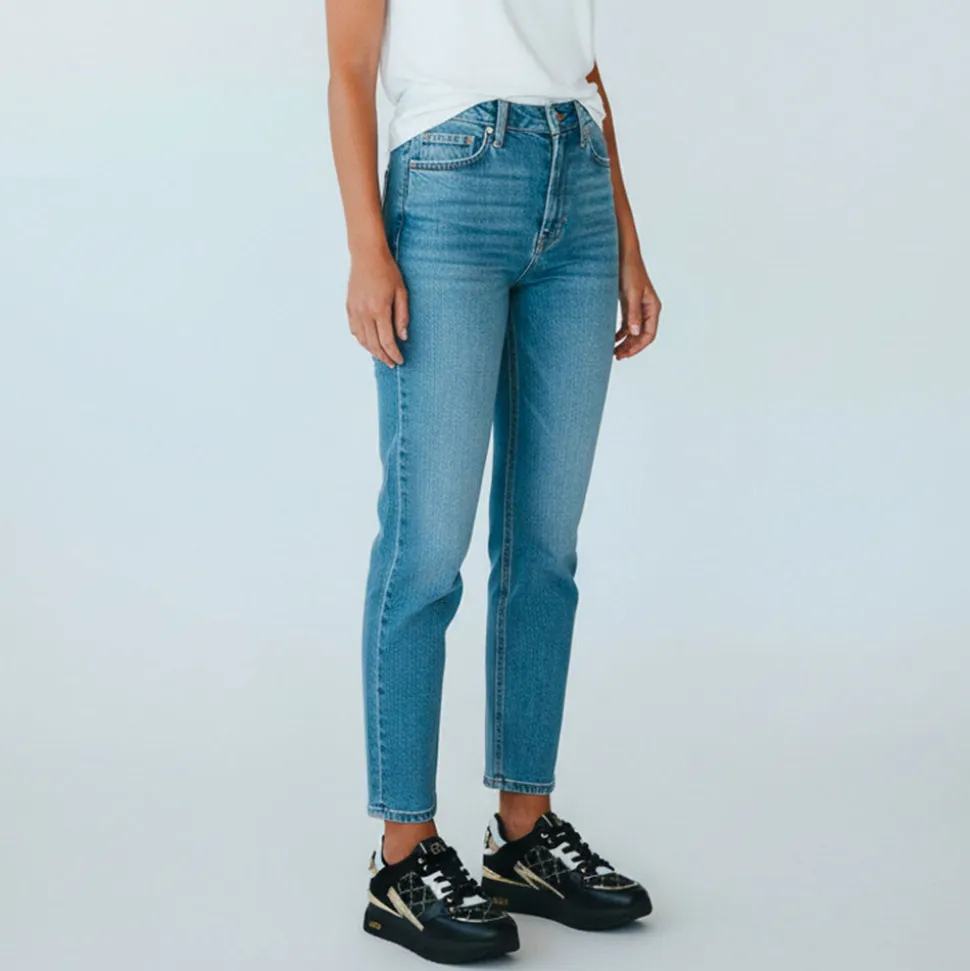Sneakers Platform Donna LIU JO Maxi Wonder 91 in Pelle e Suede Nero