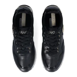 Sneakers Platform Donna LIU JO Maxi Wonder 01 in Pelle Nera