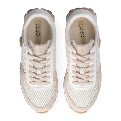 Sneakers Running LIU JO Evelyn 915 in Microfibra e Mesh Milk