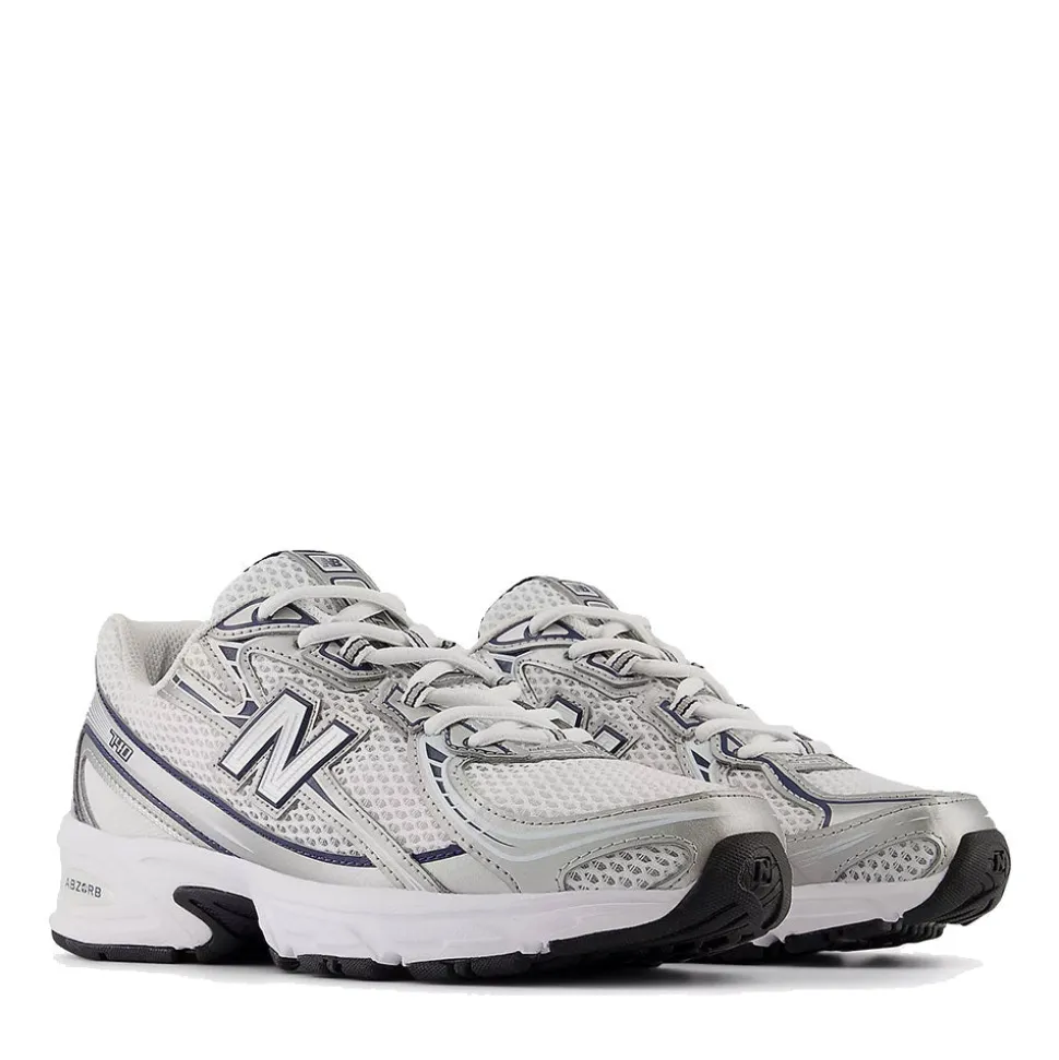 Sneakers Running NEW BALANCE 740 in Tessuto Sintetico e Mesh colore White Shadow Grey e Navy