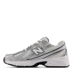 Sneakers Running NEW BALANCE 740 in Tessuto Sintetico e Mesh colore White Shadow Grey e Navy