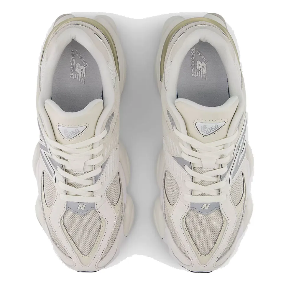 Sneakers Running NEW BALANCE 9060 in Pelle e Mesh Sea Salt Moonbeam e Turtledove