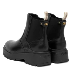 Stivaletti Platform Donna LIU JO Andrea 01 in Pelle Nera
