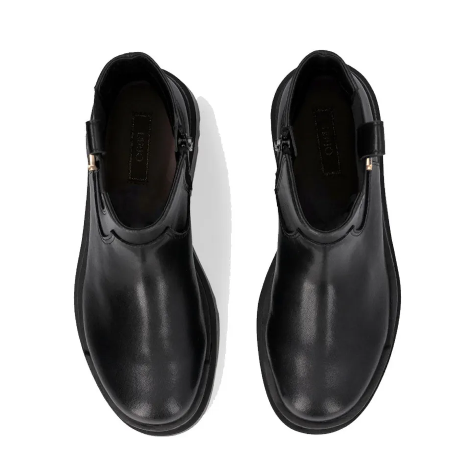 Stivaletti Platform Donna LIU JO Love 63 in Pelle Nera