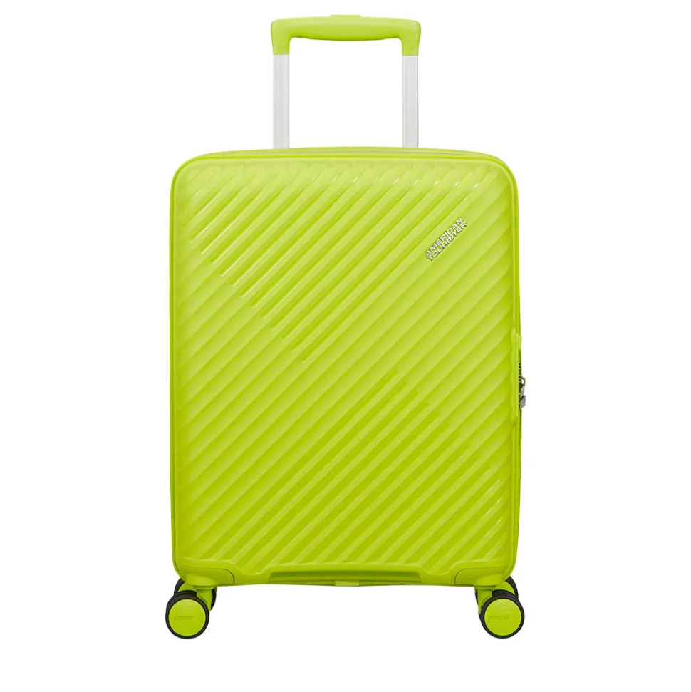 Trolley Cabina Rigido 4 Ruote AMERICAN TOURISTER linea Diablast colore Hyper Lime