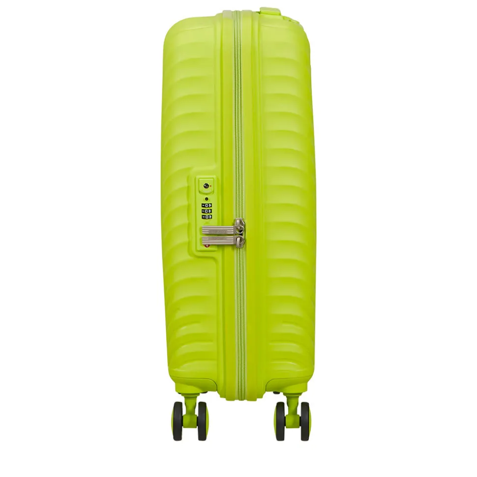 Trolley Cabina Rigido 4 Ruote AMERICAN TOURISTER linea Diablast colore Hyper Lime