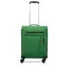 Trolley Cabina Semirigido 4 Ruote RONCATO Linea Lite Soft colore Verde Brillante