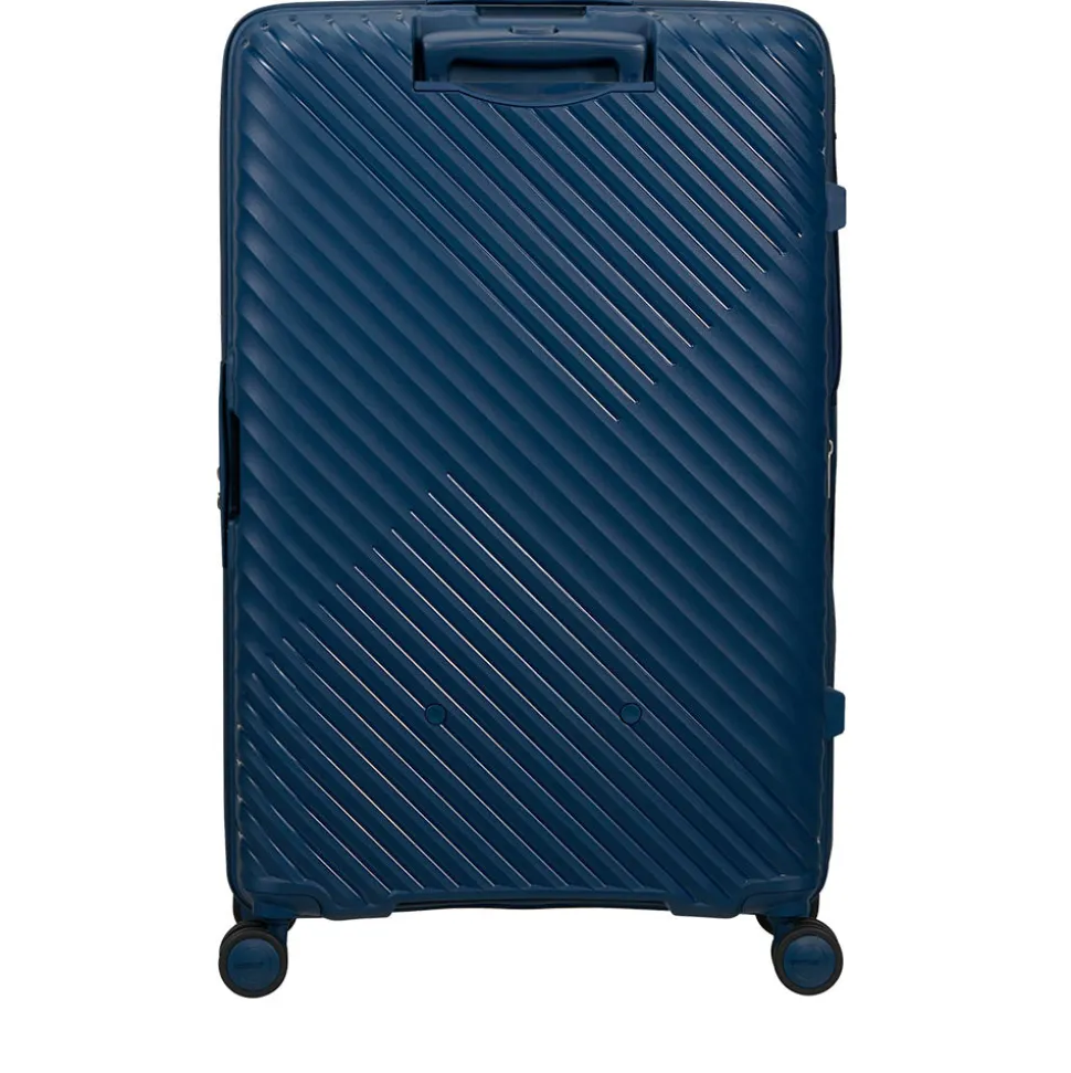 Trolley Grande Rigido Espandibile AMERICAN TOURISTER linea Diablast colore Darkwave Blue