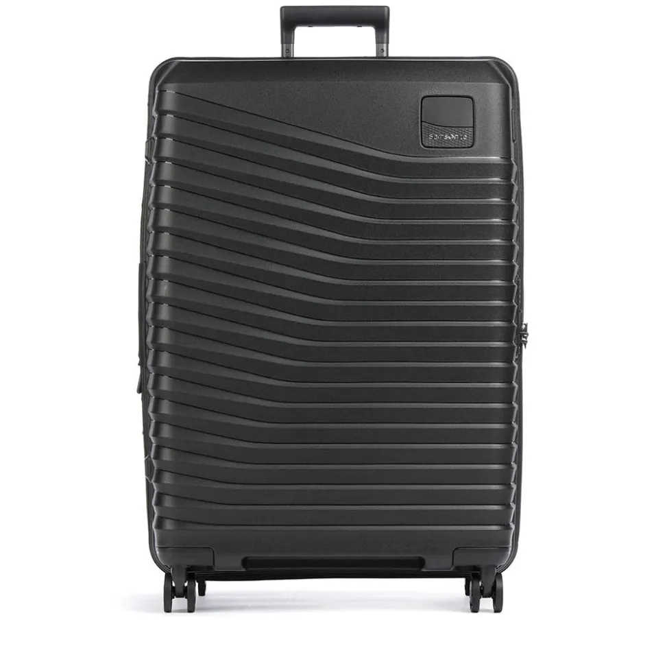 Trolley Grande Rigido Espandibile 4 Ruote SAMSONITE linea Intuo Nero