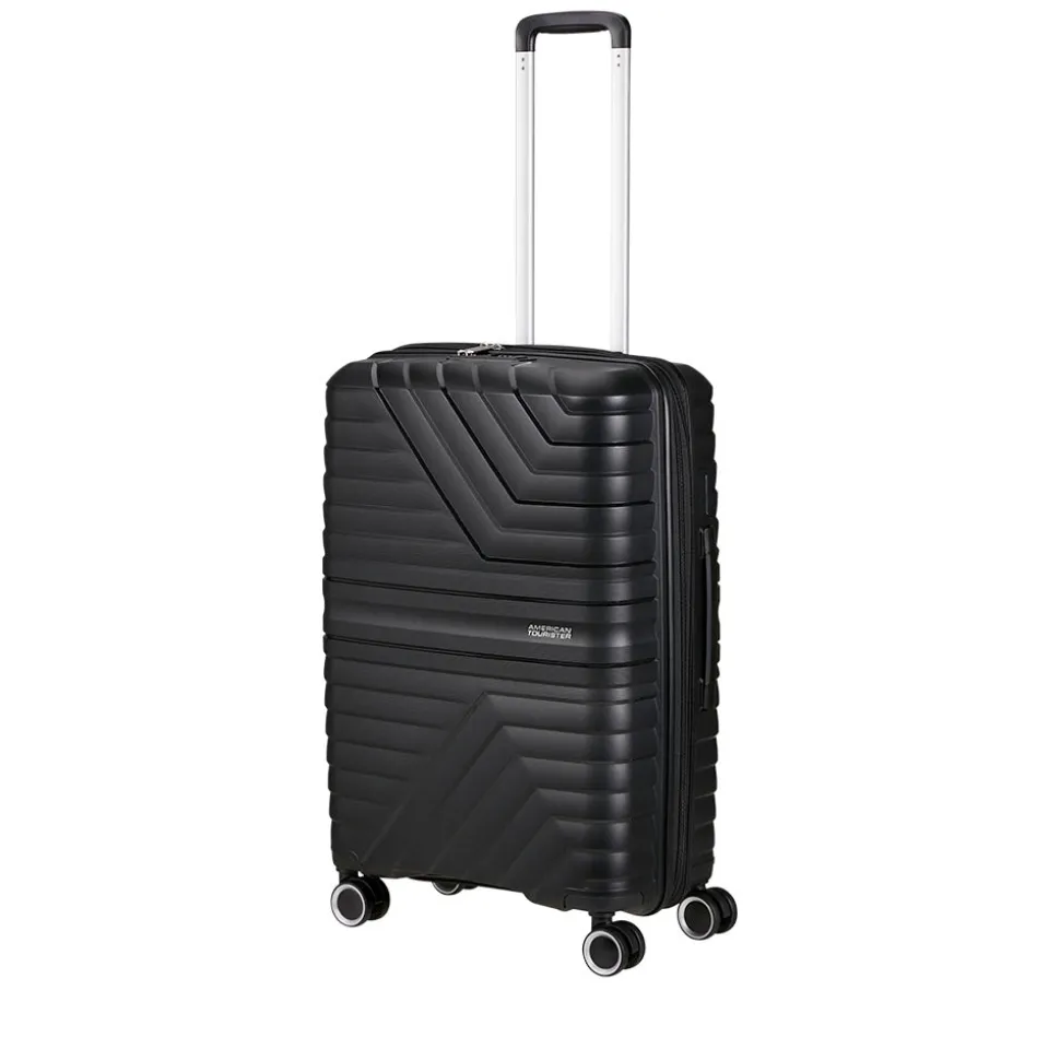 Trolley Medio Rigido Espandibile 4 Ruote AMERICAN TOURISTER linea Flytwist colore Shadow Black