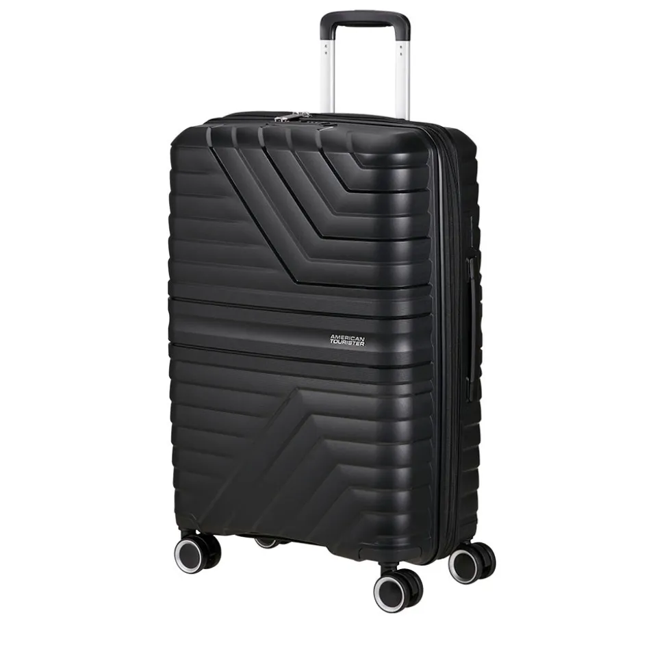Trolley Medio Rigido Espandibile 4 Ruote AMERICAN TOURISTER linea Flytwist colore Shadow Black