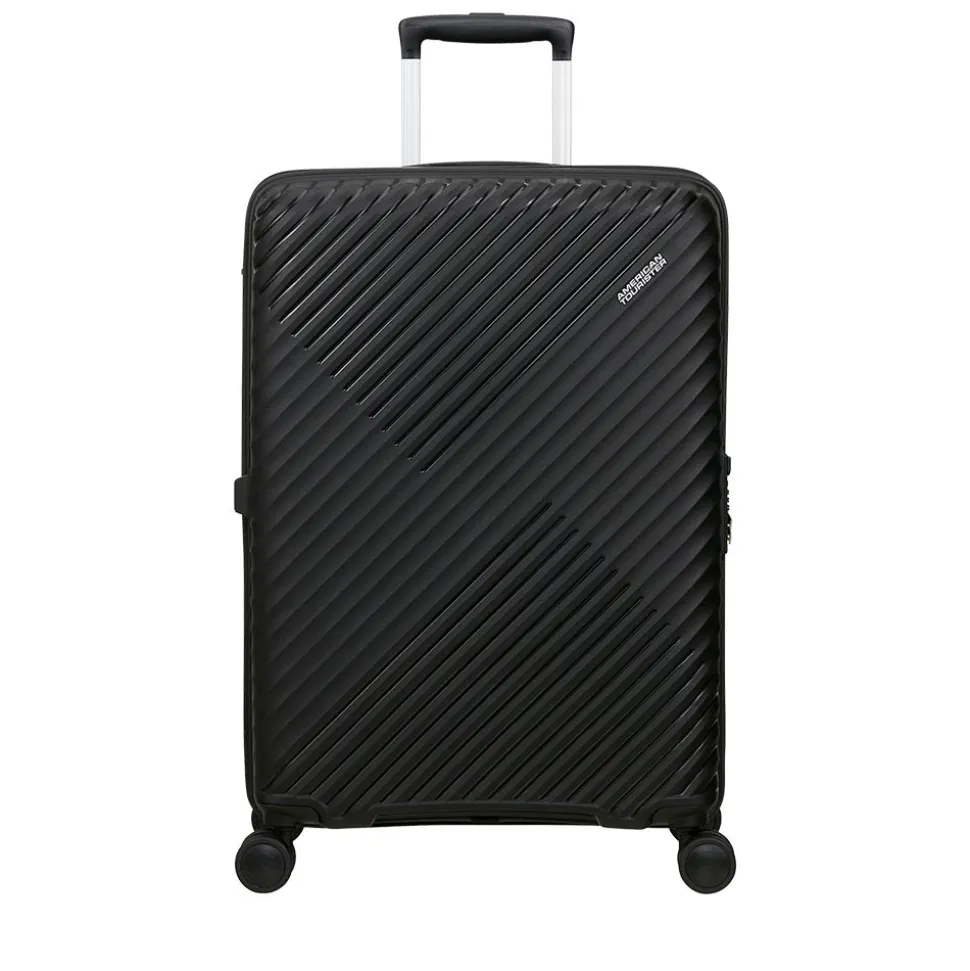 Trolley Medio Rigido Espandibile AMERICAN TOURISTER linea Diablast colore Black Code
