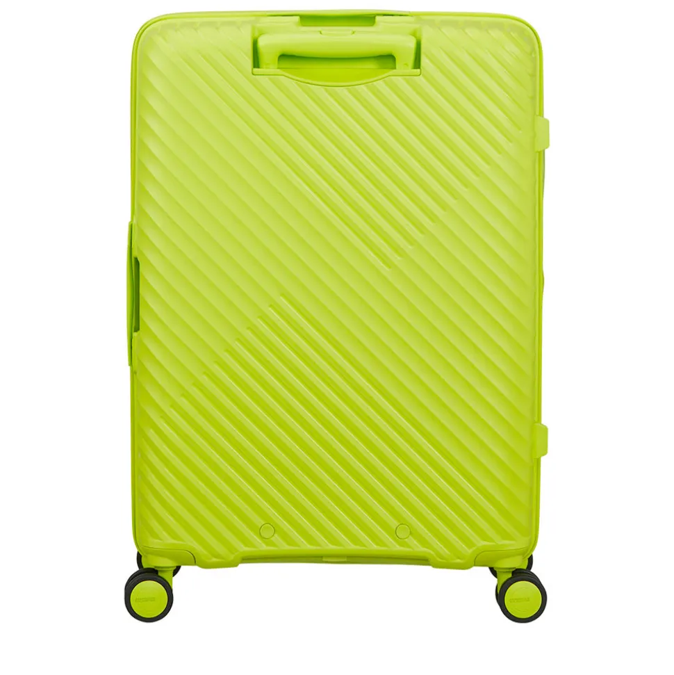 Trolley Medio Rigido Espandibile AMERICAN TOURISTER linea Diablast colore Hyper Lime