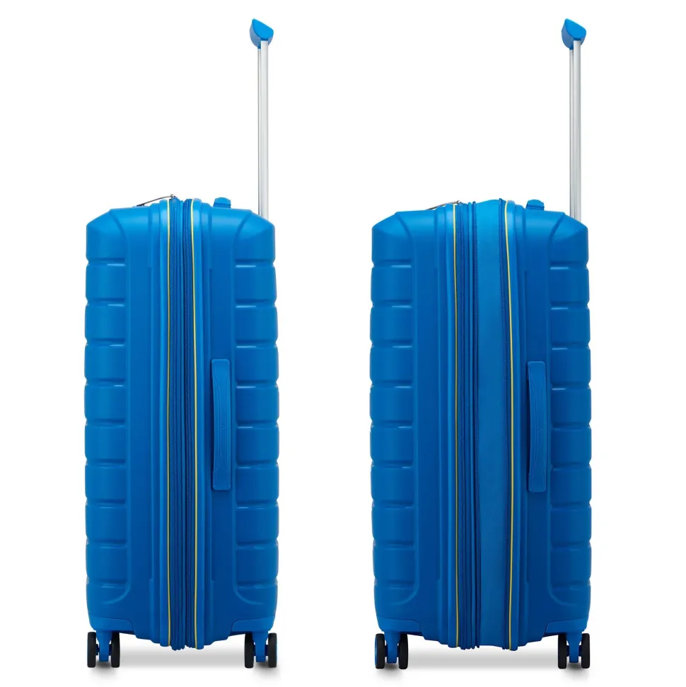 Trolley Rigido Medio Espandibile 4 Ruote RONCATO Linea B-Flying colore Blu Cobalto