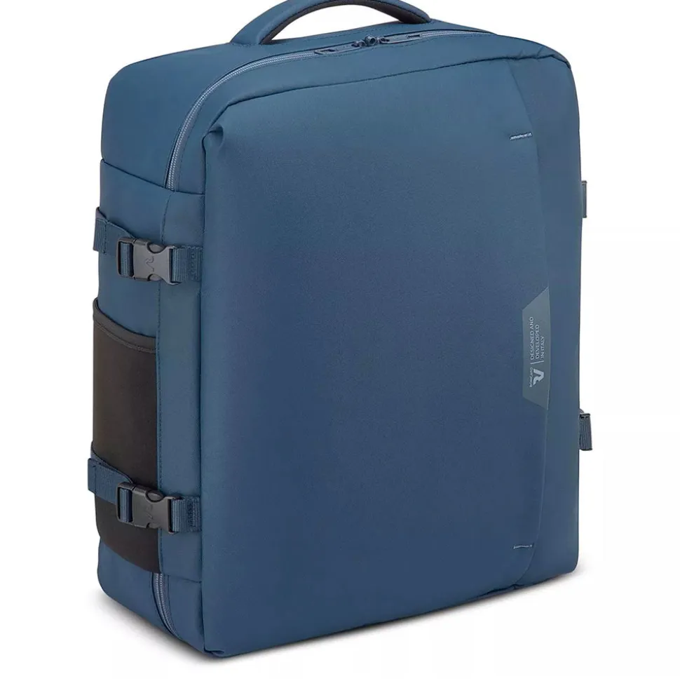 Zaino da Viaggio Underseat RONCATO linea Wanderline in Tessuto Gommato Blu Notte