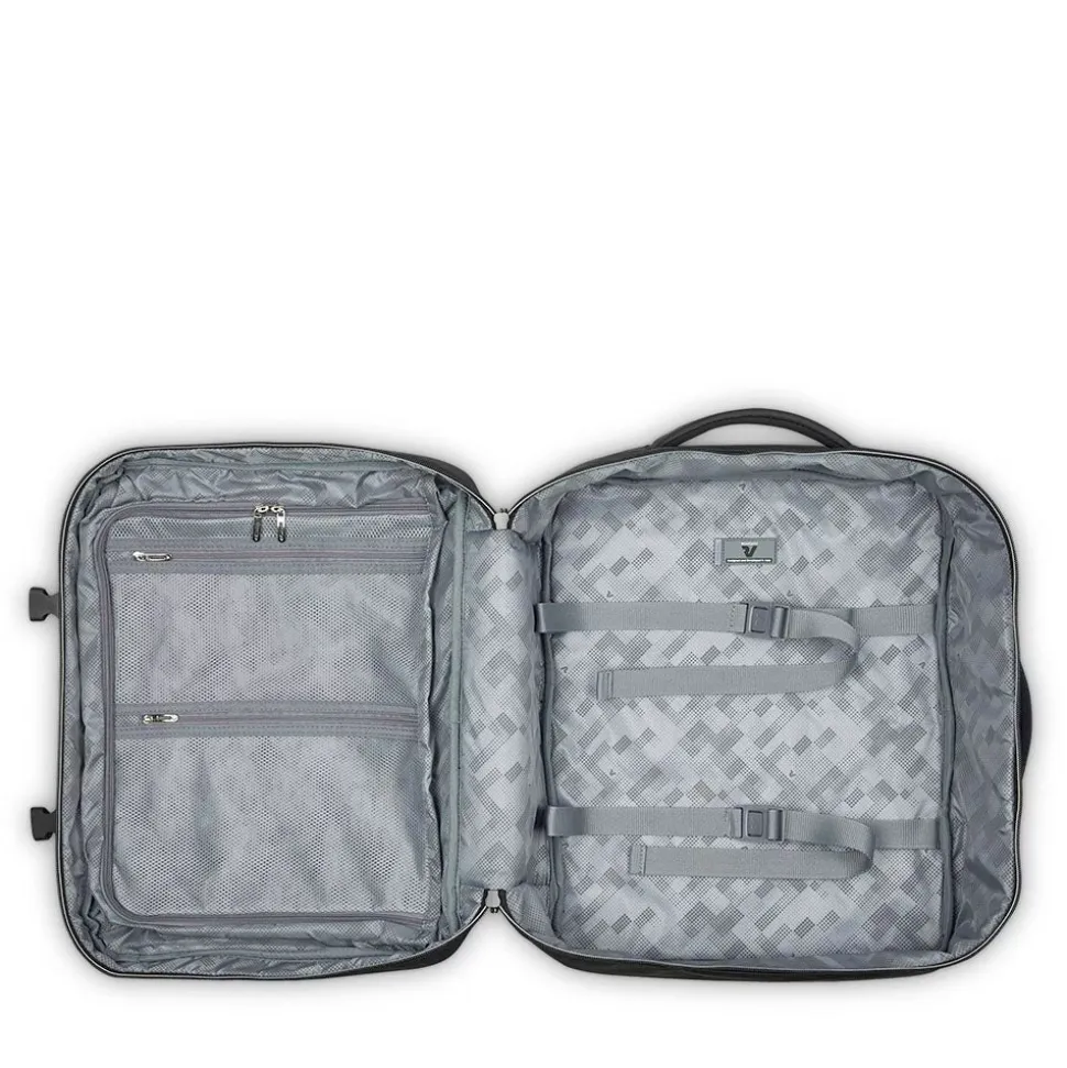 Zaino da Viaggio Underseat RONCATO linea Wanderline in Tessuto Gommato Nero