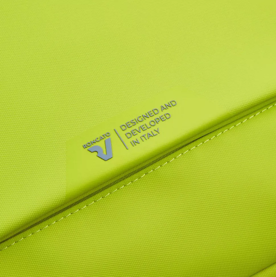 Zaino da Viaggio Underseat RONCATO linea Wanderline in Tessuto Gommato Cyber Lime