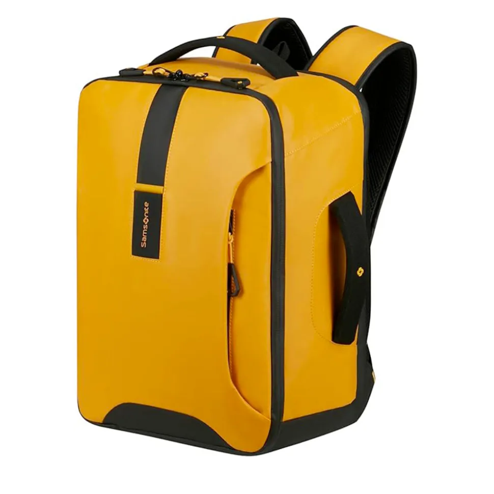 Zaino da Viaggio Underseat SAMSONITE linea Paradiver Light in Tessuto Gommato Giallo
