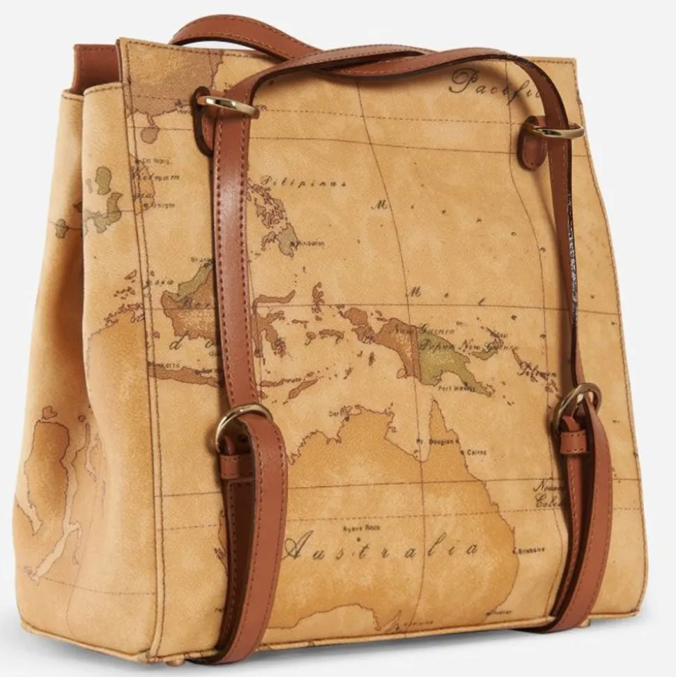 Zaino Donna Doppia Portabilità 1A Classe Alviero Martini linea Geo Classic E019