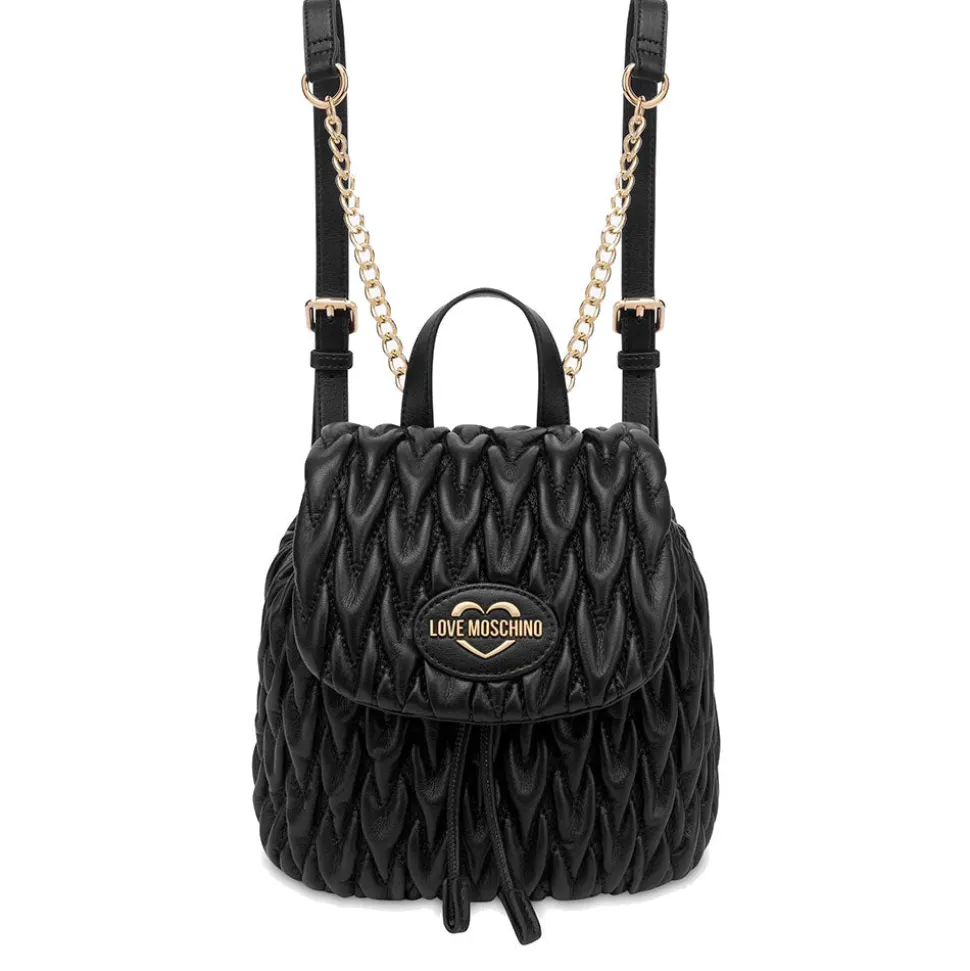 Zaino Donna LOVE MOSCHINO Trapuntato Nero