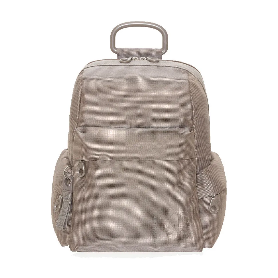 Zaino Donna Mandarina Duck in Tessuto Linea MD20 Colore Taupe Misura Grande