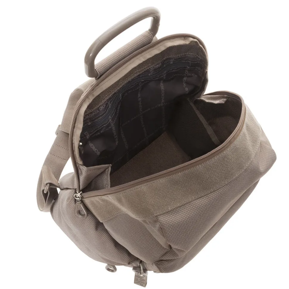 Zaino Donna Mandarina Duck in Tessuto Linea MD20 Colore Taupe Misura Grande