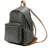 Zaino Donna POLLINI linea Heritage Logo Classic Nero e Marrone