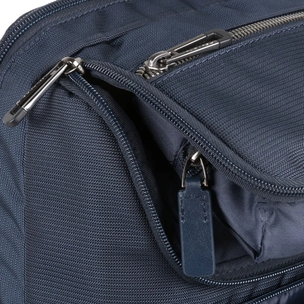 Zaino PIQUADRO Porta Pc 14" Collezione Macbeth Pelle e Tessuto CA5316S115 Blu