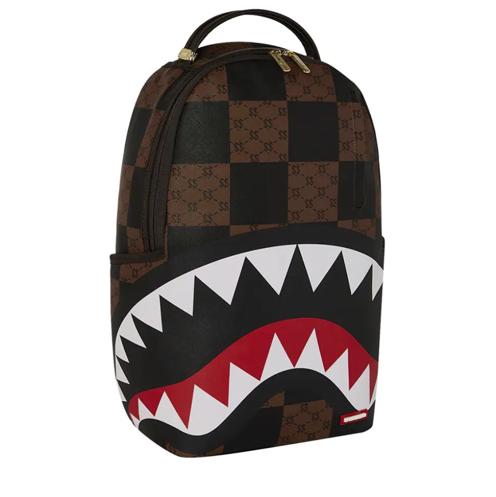 Zaino Unisex SPRAYGROUND stampa Enlarged Checks Paris