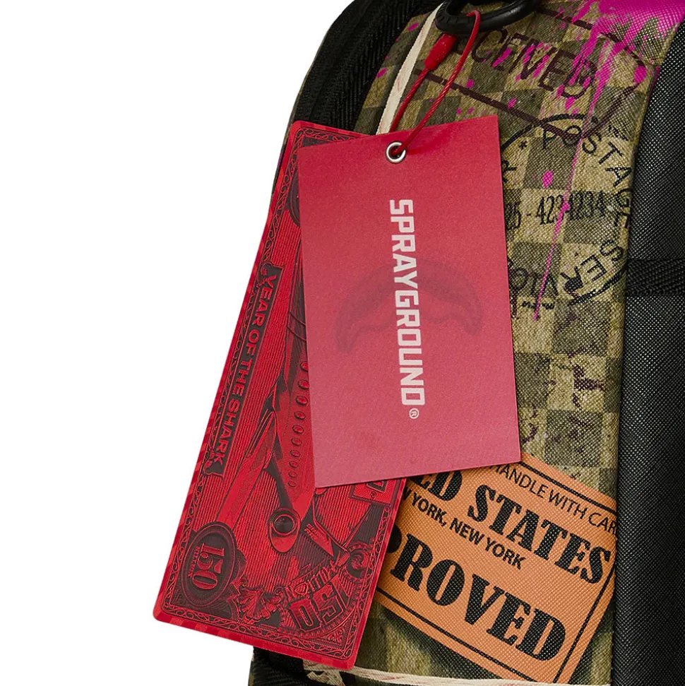 Zaino Unisex SPRAYGROUND stampa Torn Packaging Rmx